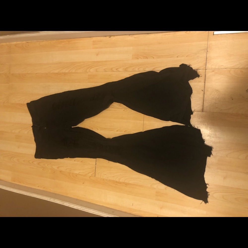 Flared jeans